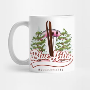 Blue Hills Massachusetts Ski logo Mug